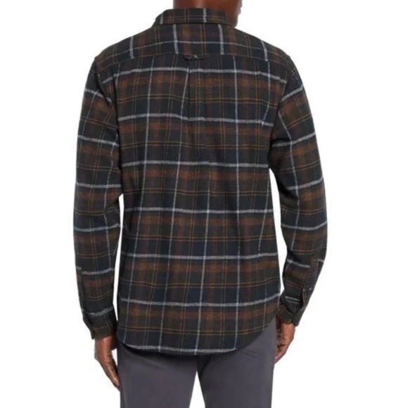 Orvis Men’s Heavyweight Soft 100% Co Flannel Shirt Side Pockets New M Only - Picture 4 of 5